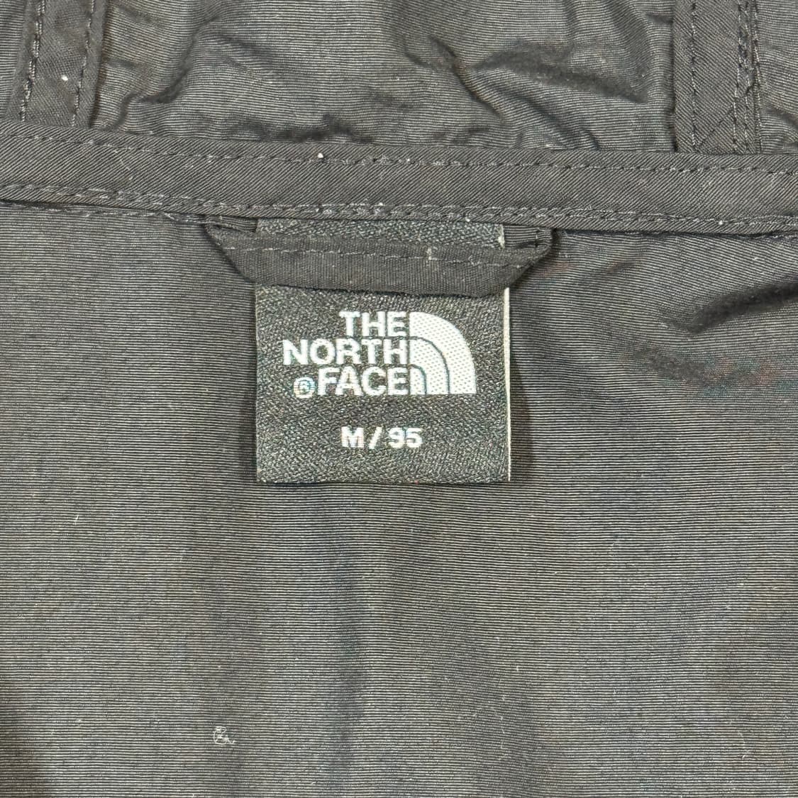 M) 노스페이스 후드 바람막이 조끼 블랙 상품이미지8