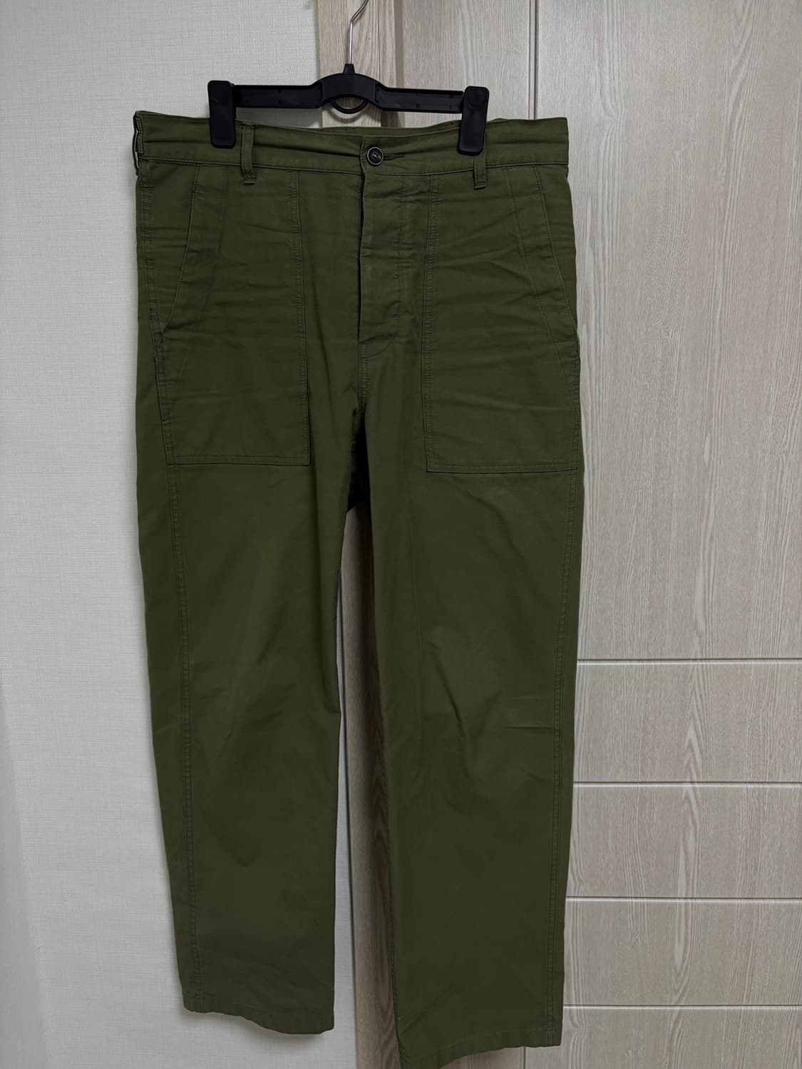 비즈빔 23aw 알다 팬츠 올리브 2 상품이미지3