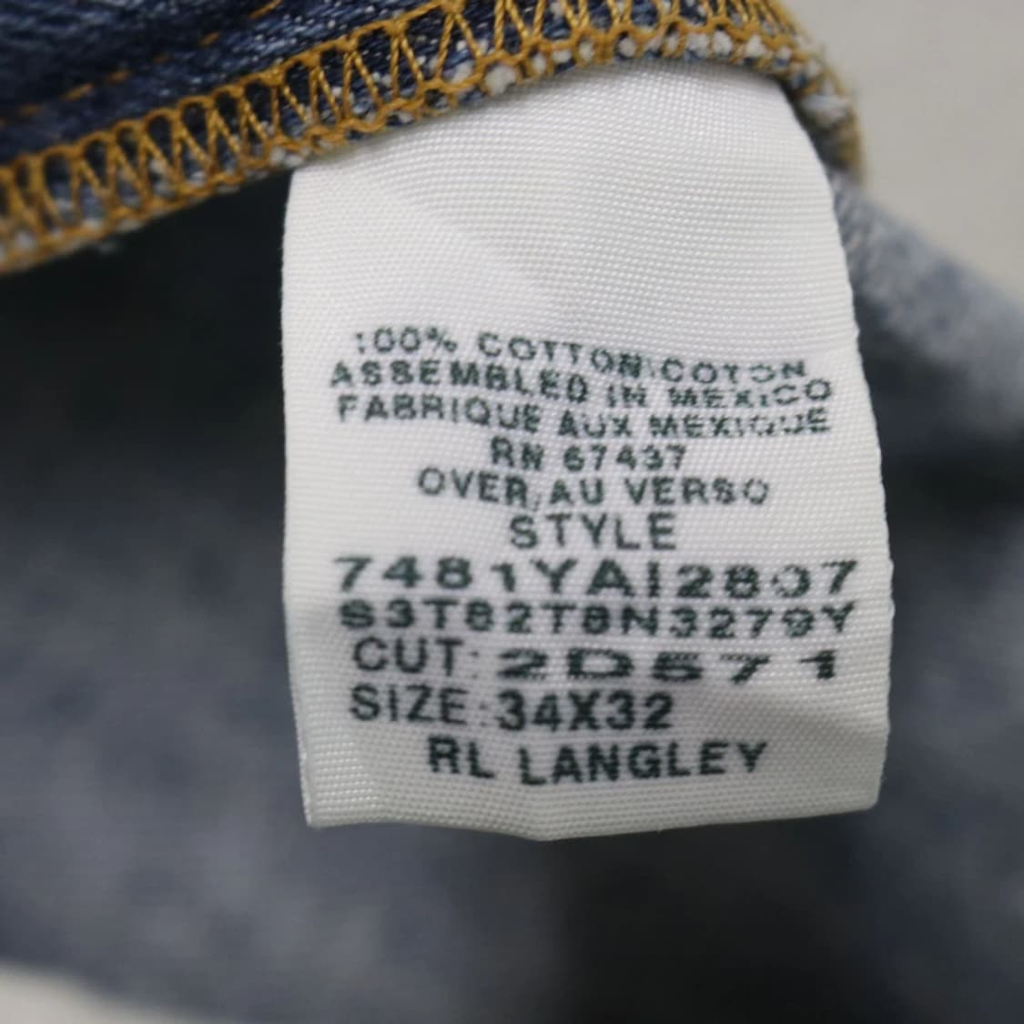 POLO JEANS COMPANY 데님 팬츠 65327 상품이미지9