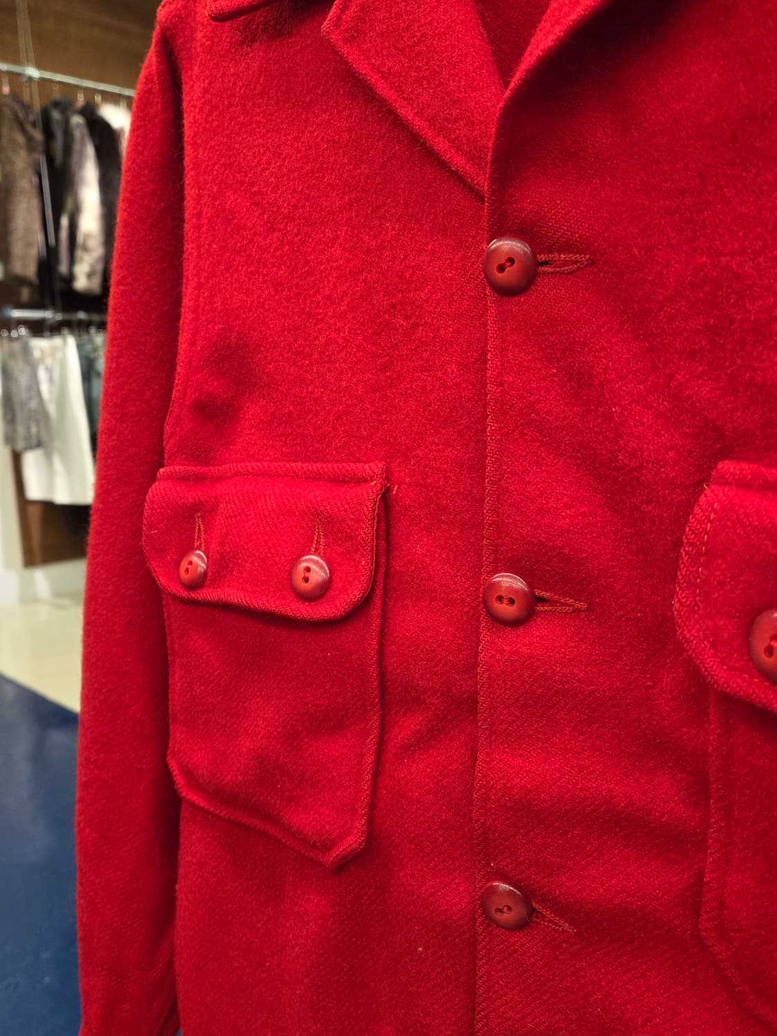 1980s USA 보이스카웃 아메리카 모직 셔츠 상품이미지7