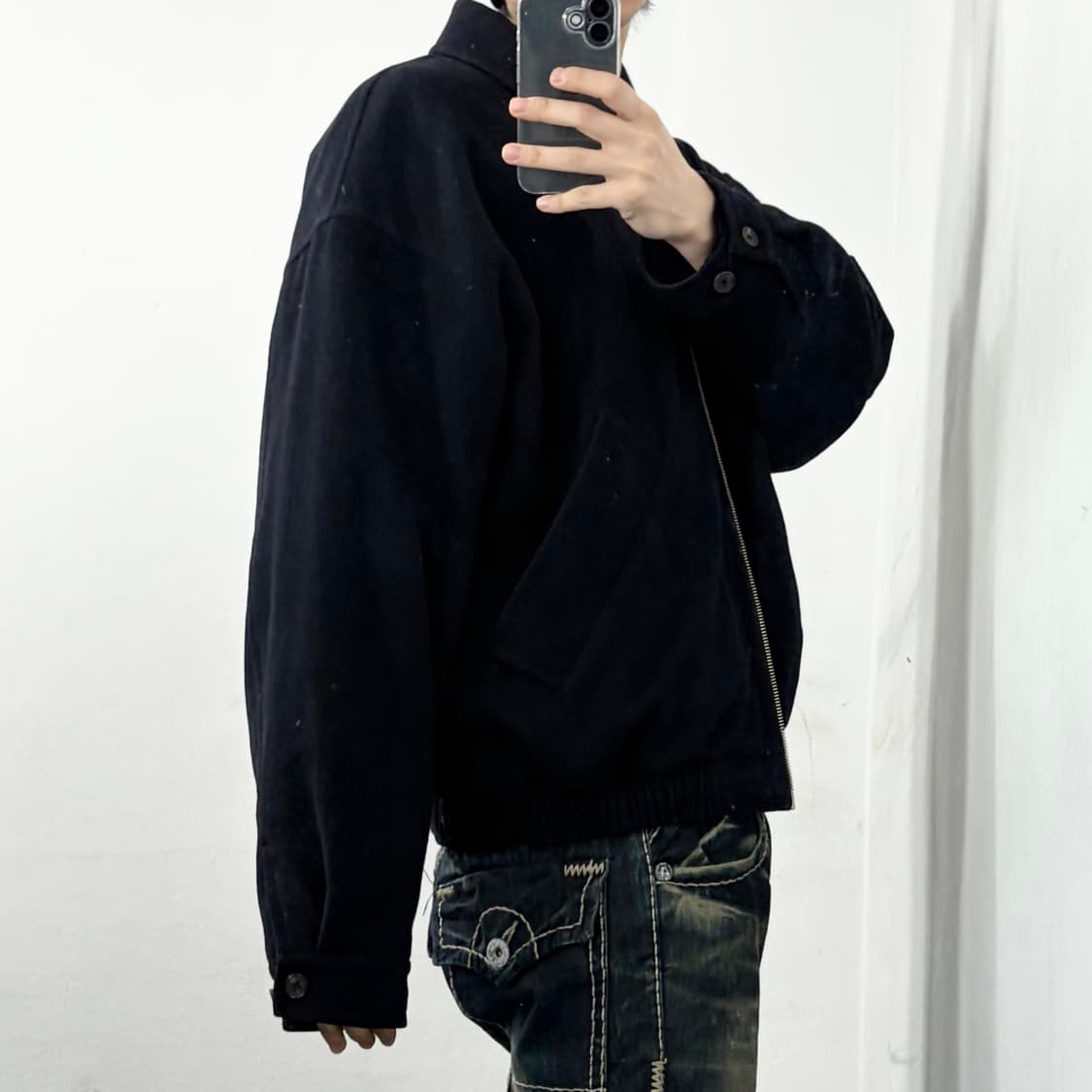 홀리선 투웨이 울 블루종 자켓 상품이미지4