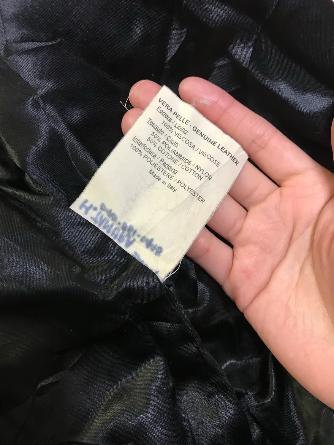 Fendi 퀄팅 가죽자켓 패딩 2000s 빈티지 상품이미지6