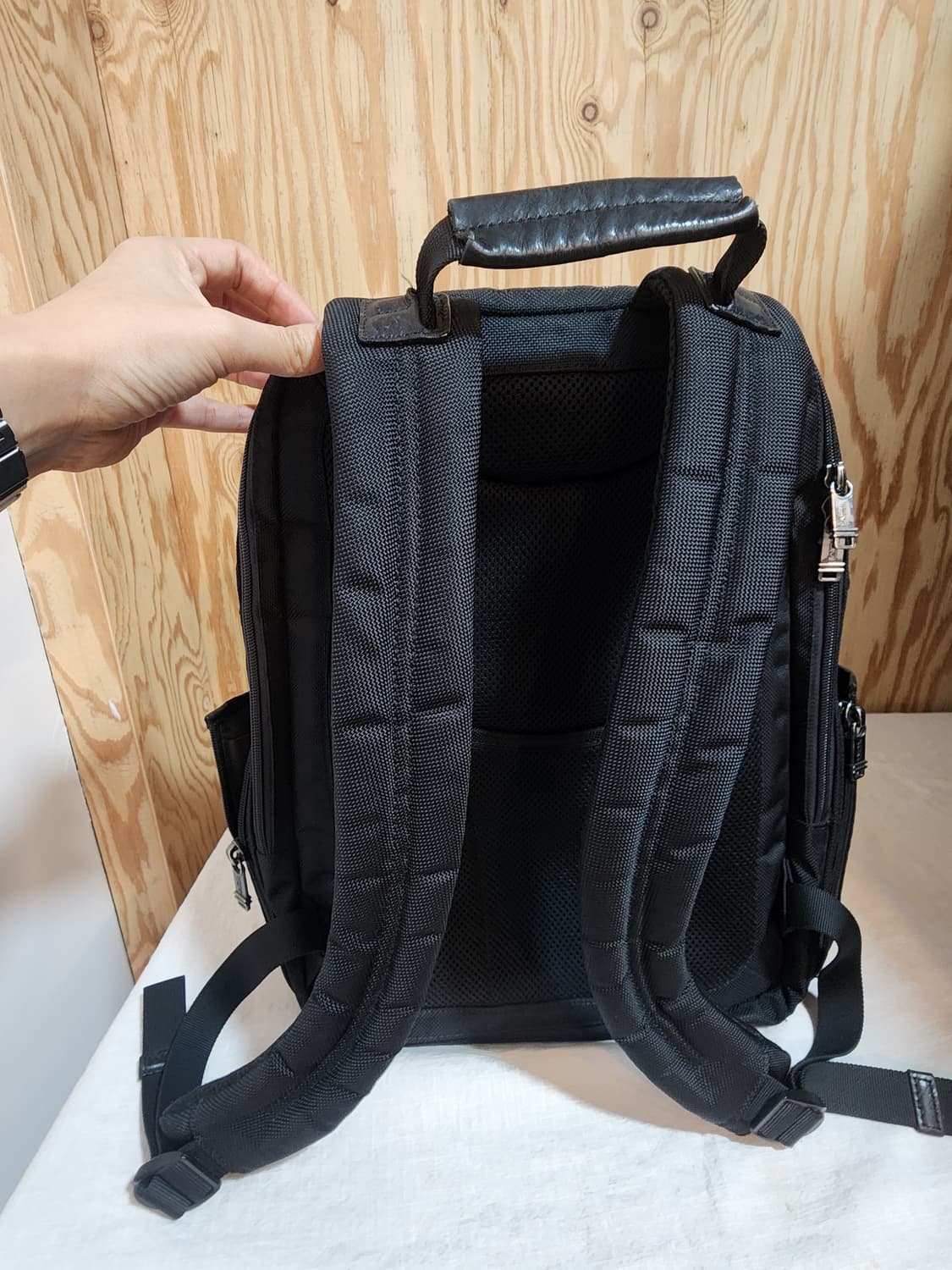 TUMI 투미 블랙 백팩 상품이미지5