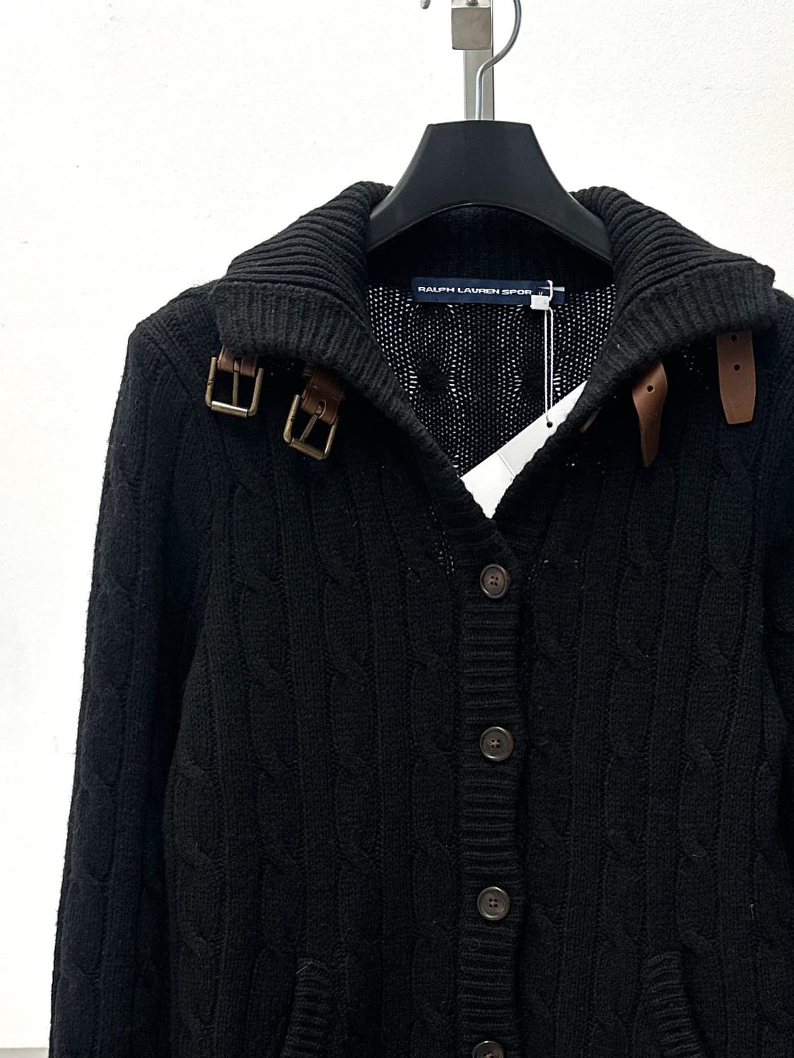 랄프로렌 스포츠 버클 케이블 니트 가디건  상품이미지4