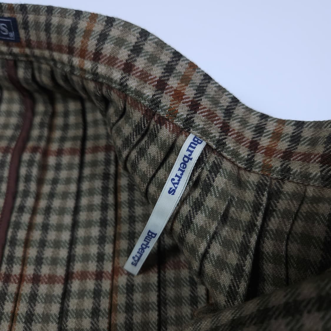 버버리 울 체크 롱 스커트  상품이미지6