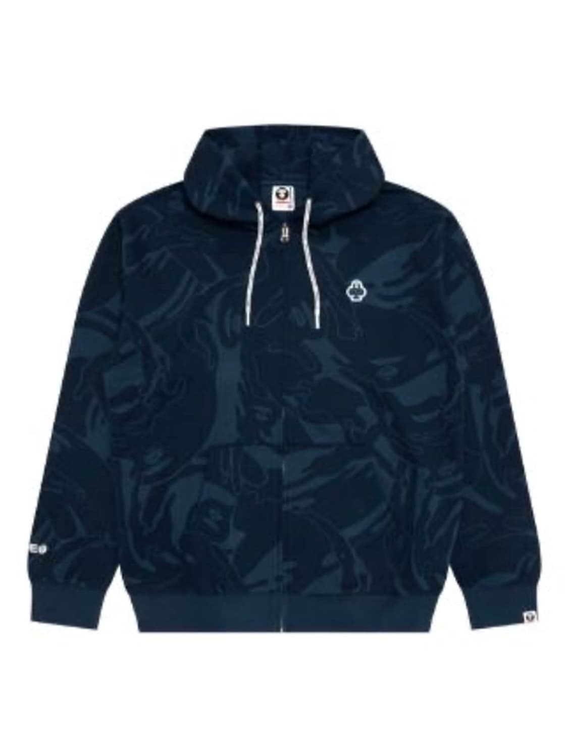 에이프 후드집업 사이즈 미디움 상품이미지1