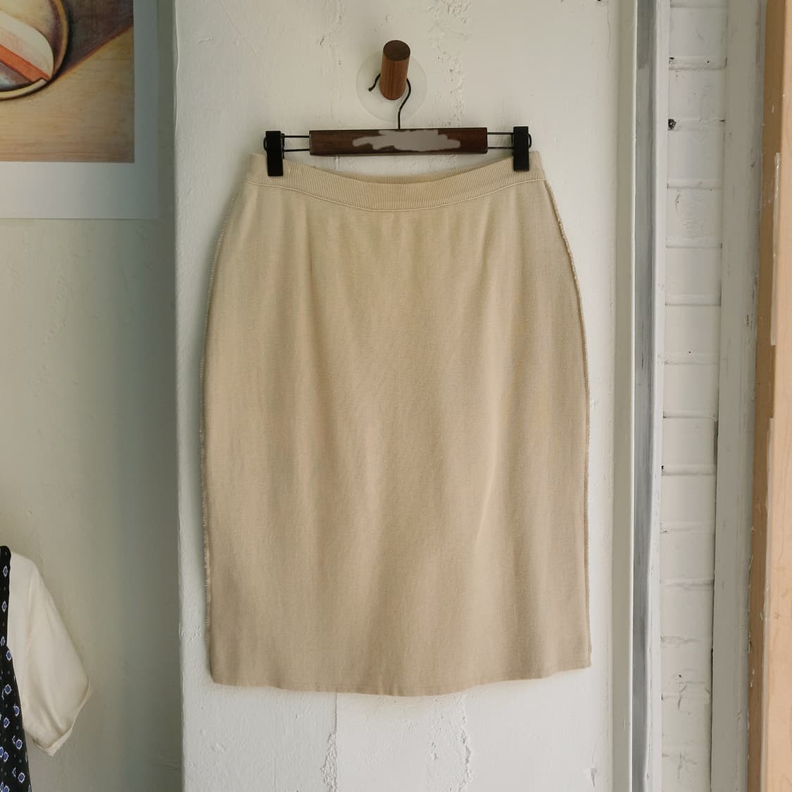 소니아리키엘 코튼 밴딩스커트 made in France 상품이미지1