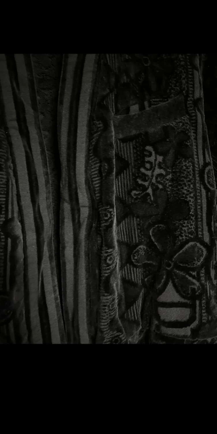 디올 남성한정 벨벳 로브가운 새상품  상품이미지3