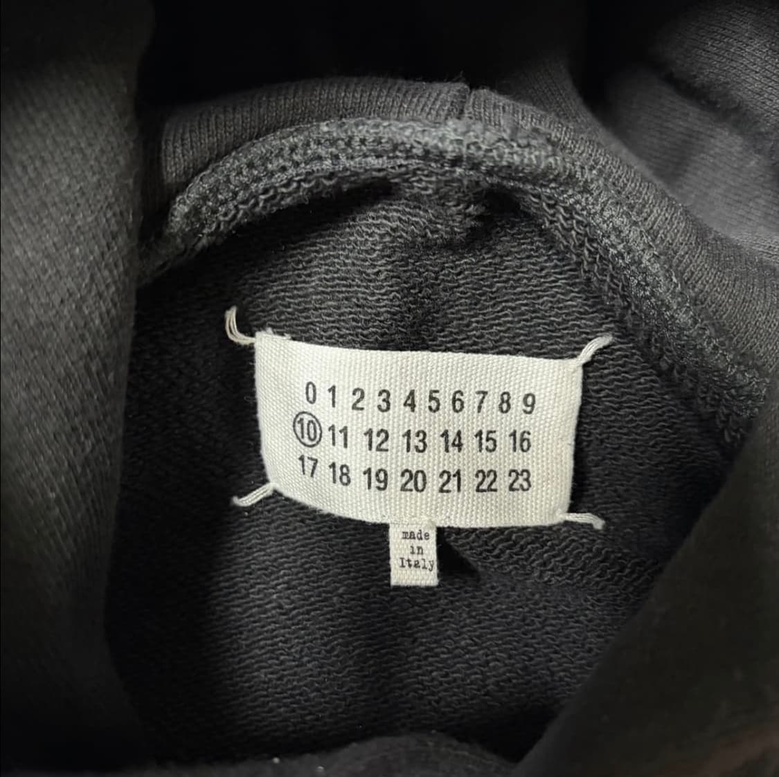 마르지엘라 리버스 로고 후드티 상품이미지4