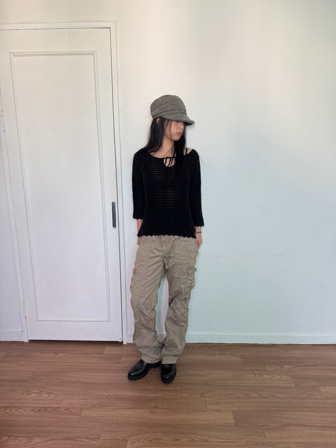 United States Sweater Black Knit 상품이미지1