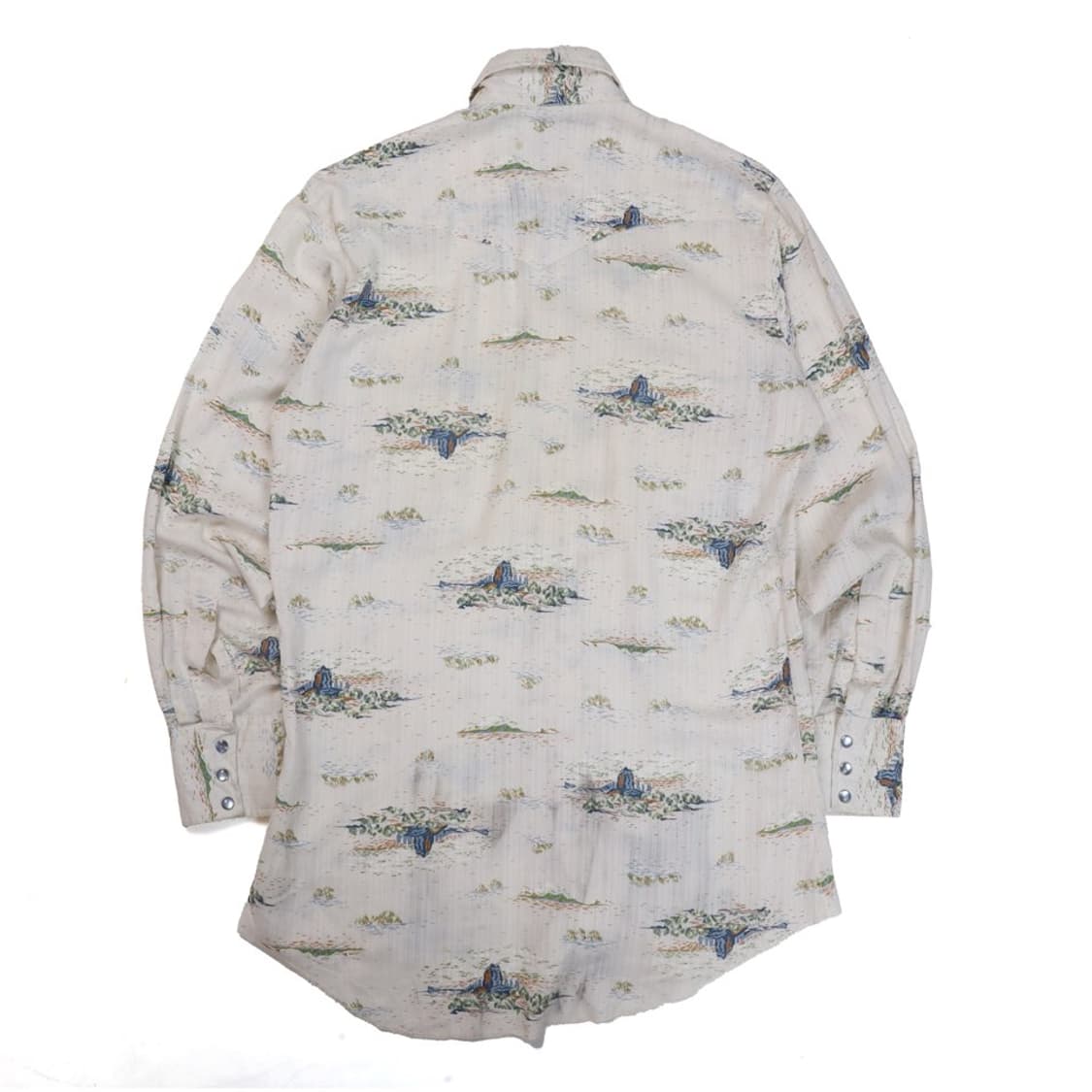 70’s H Bar C Western Pearl Snap Shirt  상품이미지4