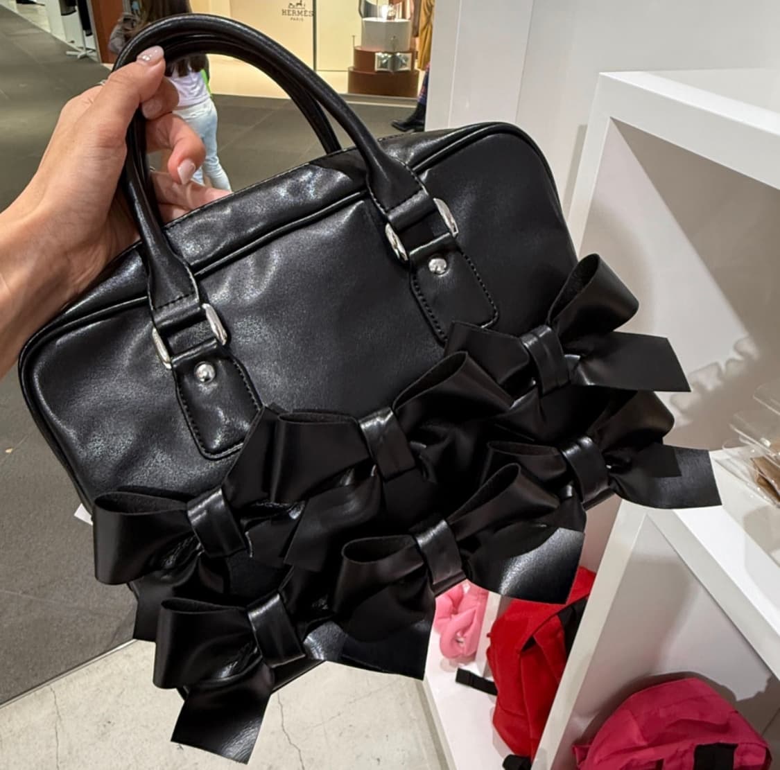 꼼데가르송 리본백 상품이미지1