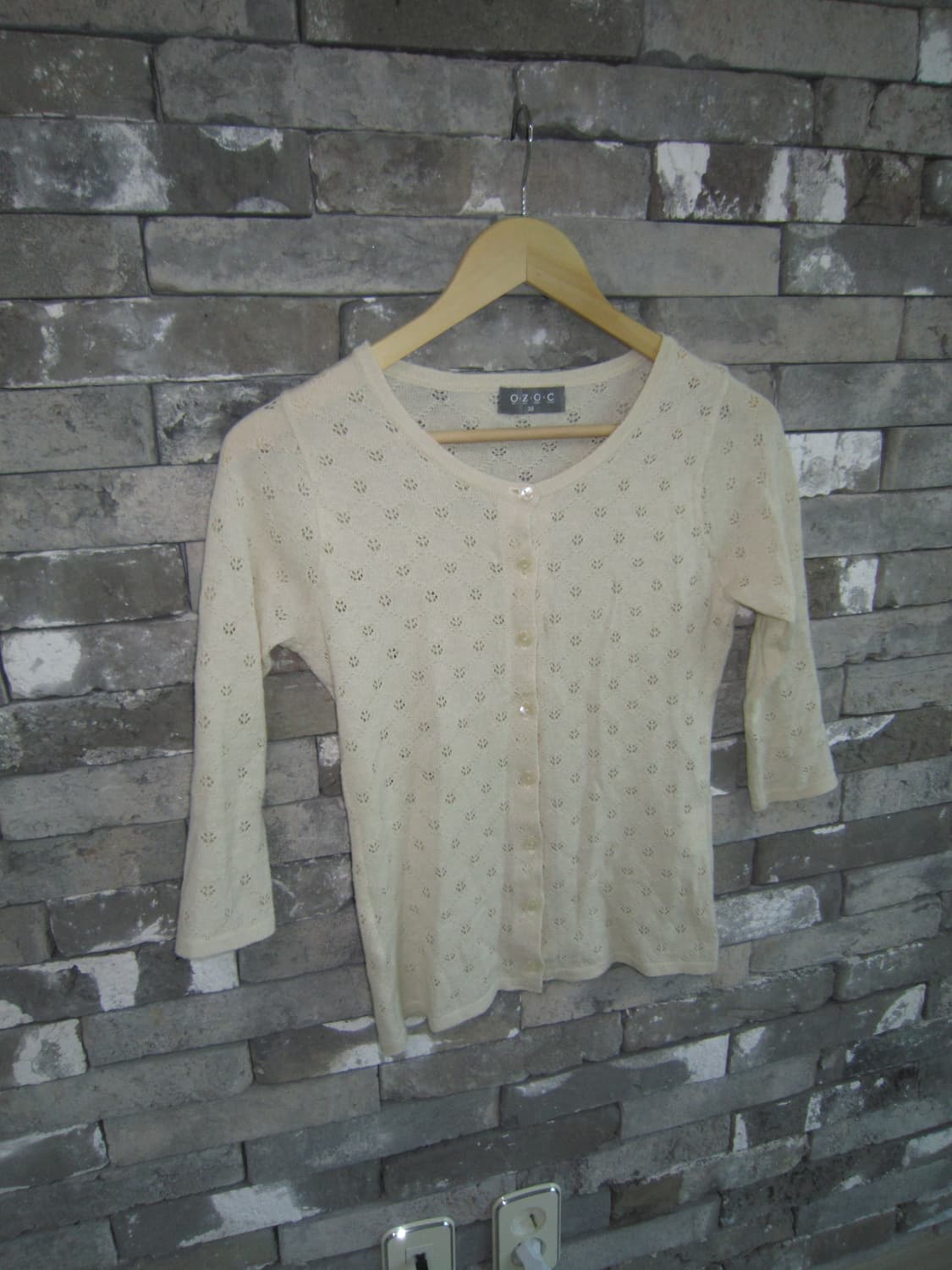 JPN punched mori cardigan 상품이미지3