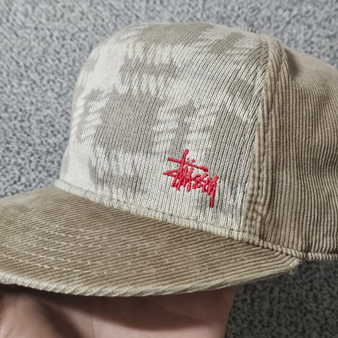 00s 스투시 Stussy 코듀로이 캡 상품이미지2