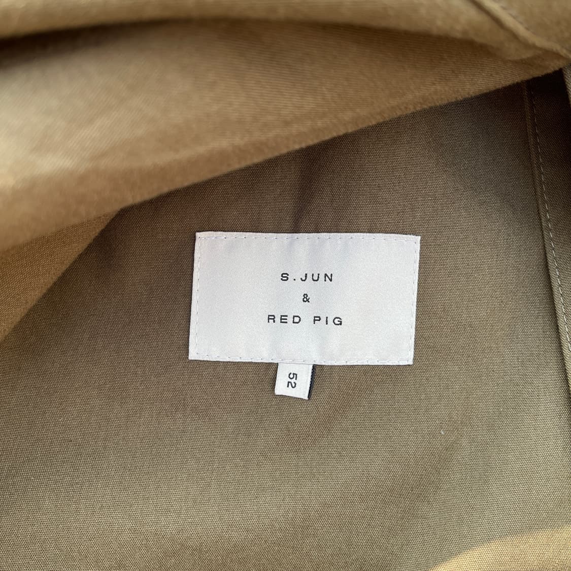 S.JUN & RED PIG 빈티지 코트(실측확인) 상품이미지4