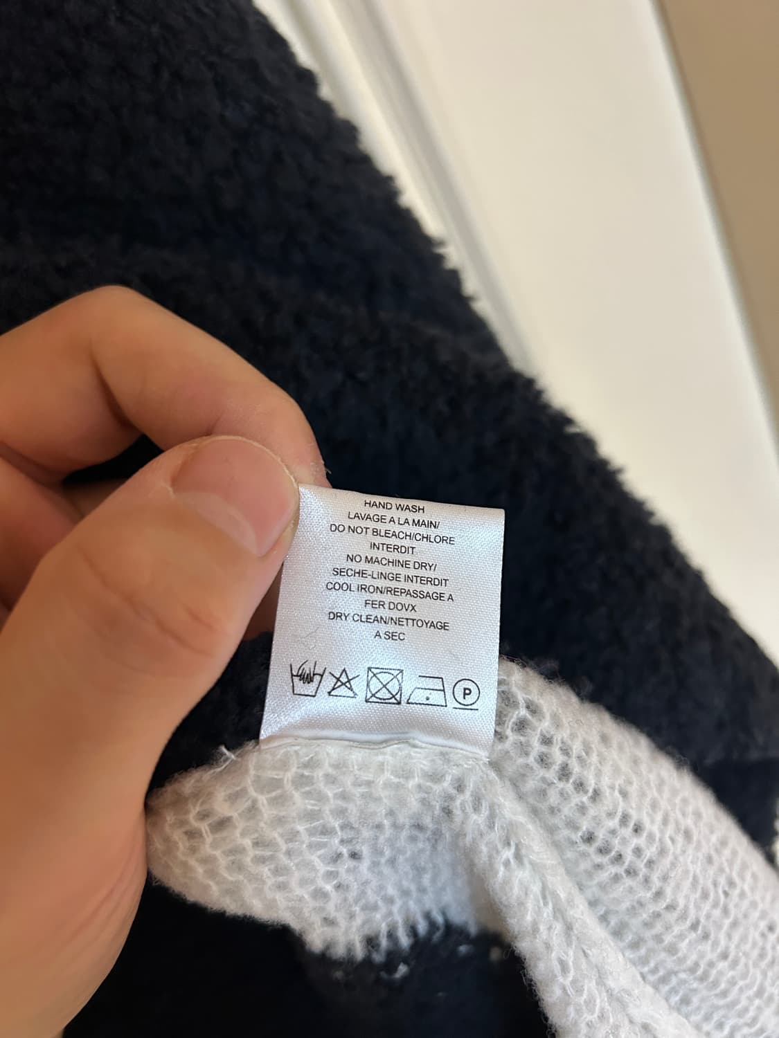 이로 플리스 니트 상품이미지6