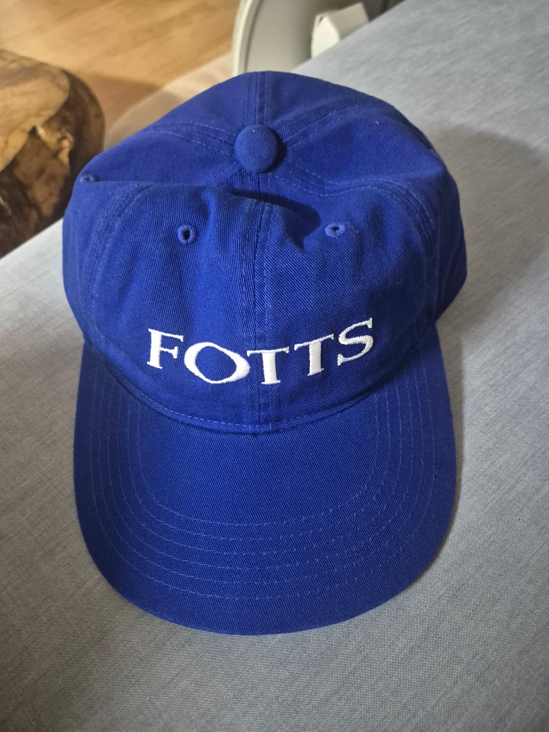 FOTTS 볼캡 블루 코튼 100% 상품이미지1