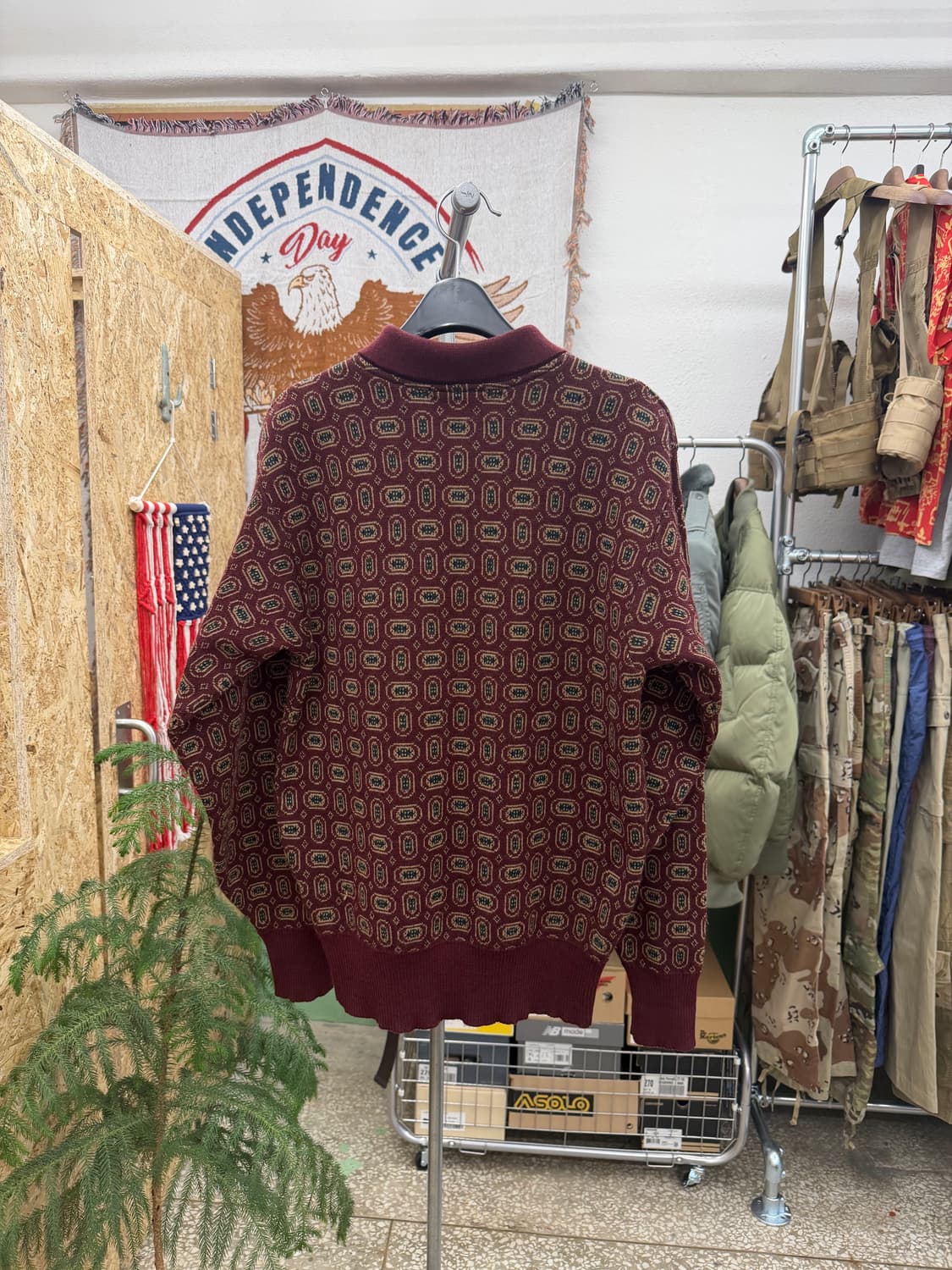 80s 폴로 카라 니트 상품이미지8