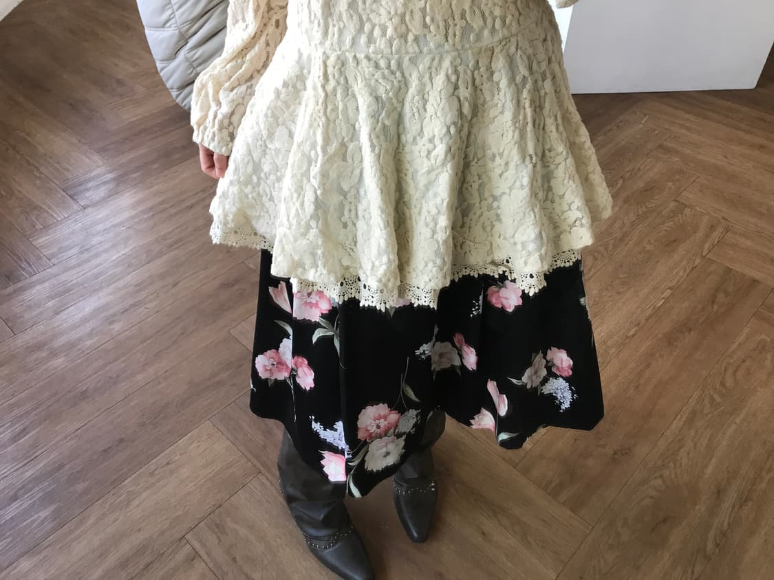 vintage lace blouse 상품이미지8