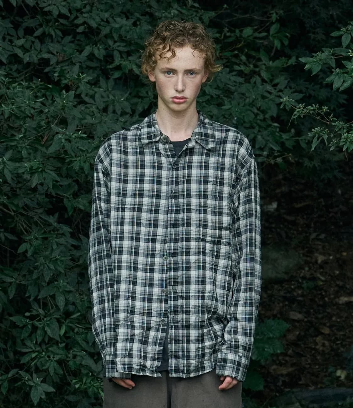 노운 체크셔츠 상품이미지1