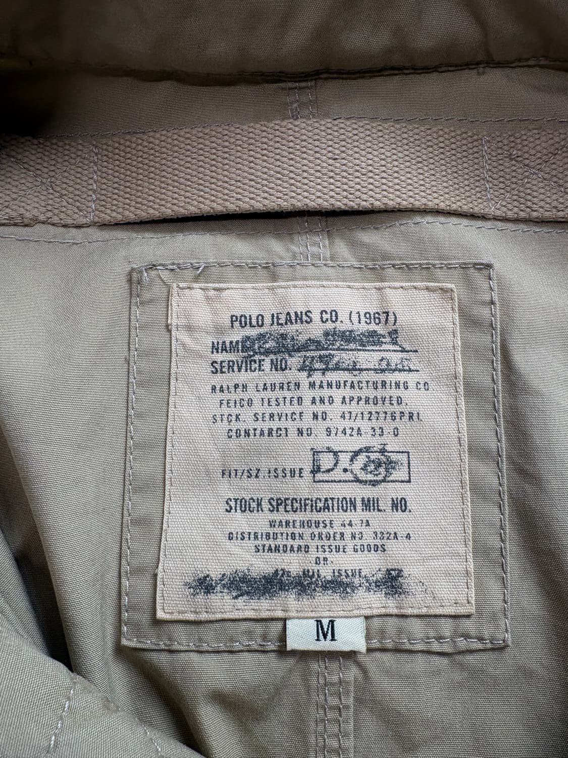 폴로 랄프로렌 아메카지 피쉬테일 필드 야상 자켓 2706 상품이미지3