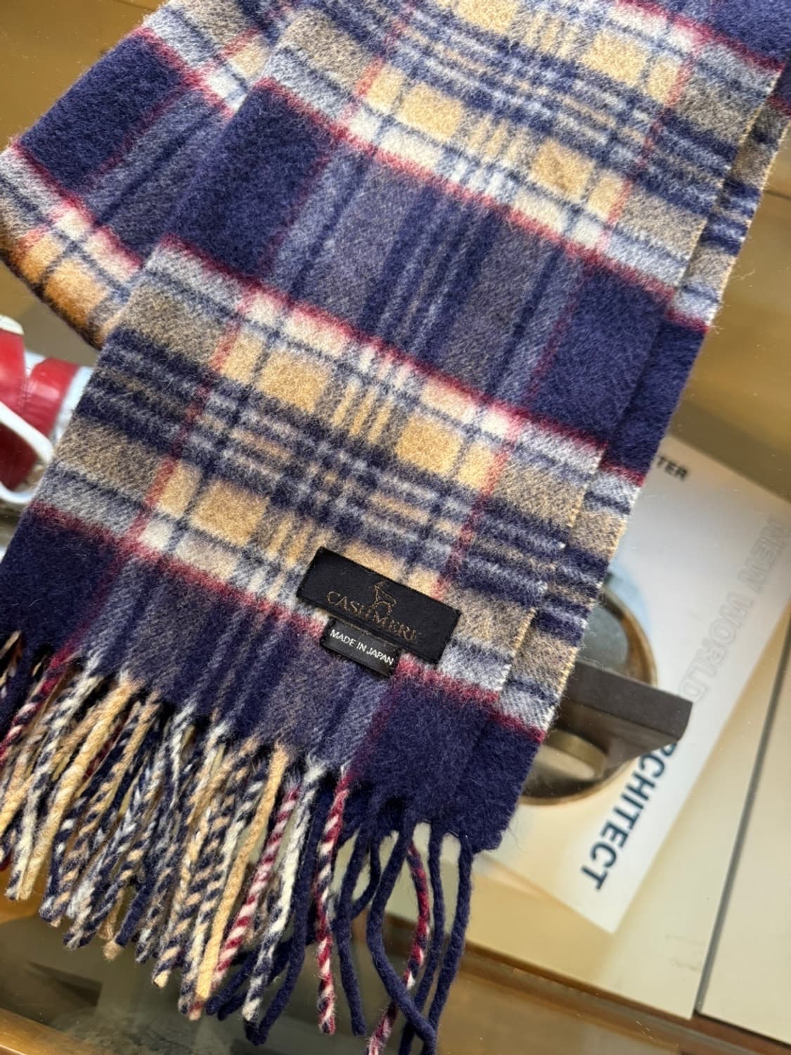 VTG 일본 캐시미어 머플러 상품이미지4
