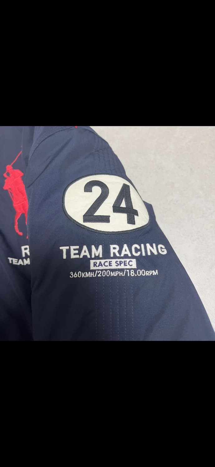 폴로 USA 레이싱팀 패딩점퍼자켓 네이비 L 상품이미지7