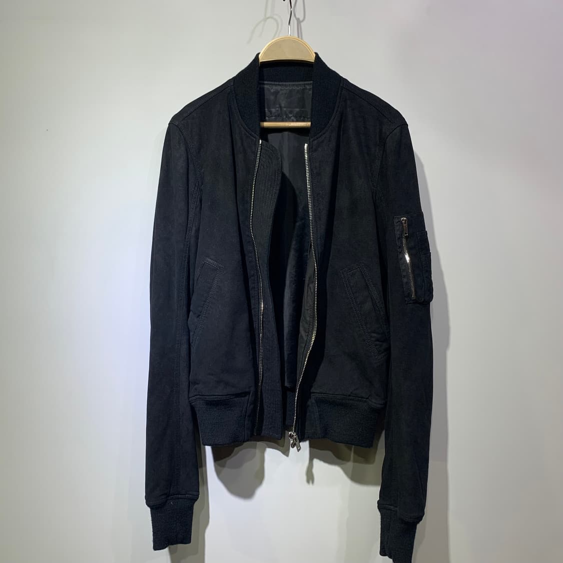 릭오웬스 블루종 가죽자켓 판매합니다 상품이미지5