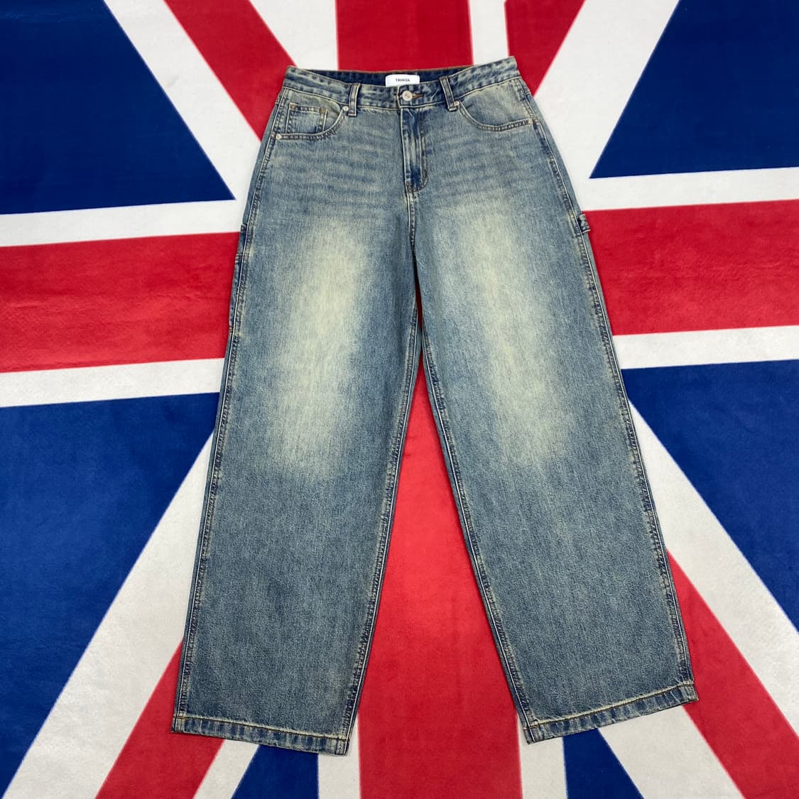빈티지 데님 카펜터팬츠 30 상품이미지1