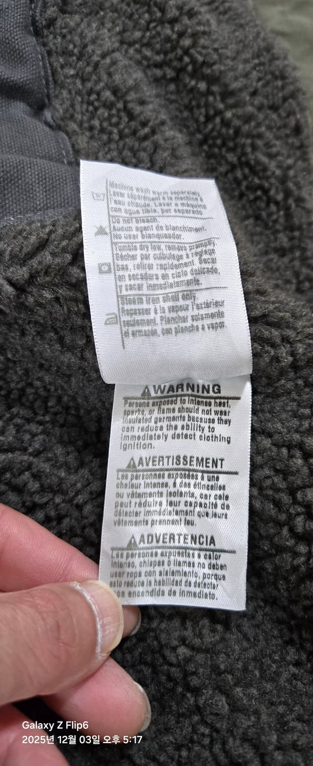 칼하트 j297 S사이즈 상품이미지9