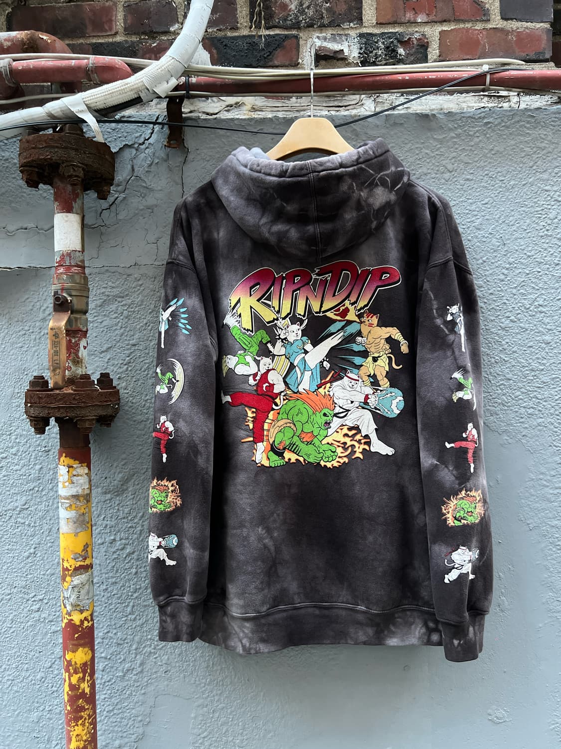 립앤딥 RIPNDIP 타이 다이 후드티 상품이미지3