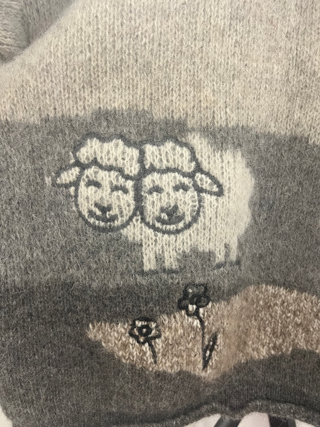 마리아노 노 타브 니트 풀 스웨터 M 상품이미지6