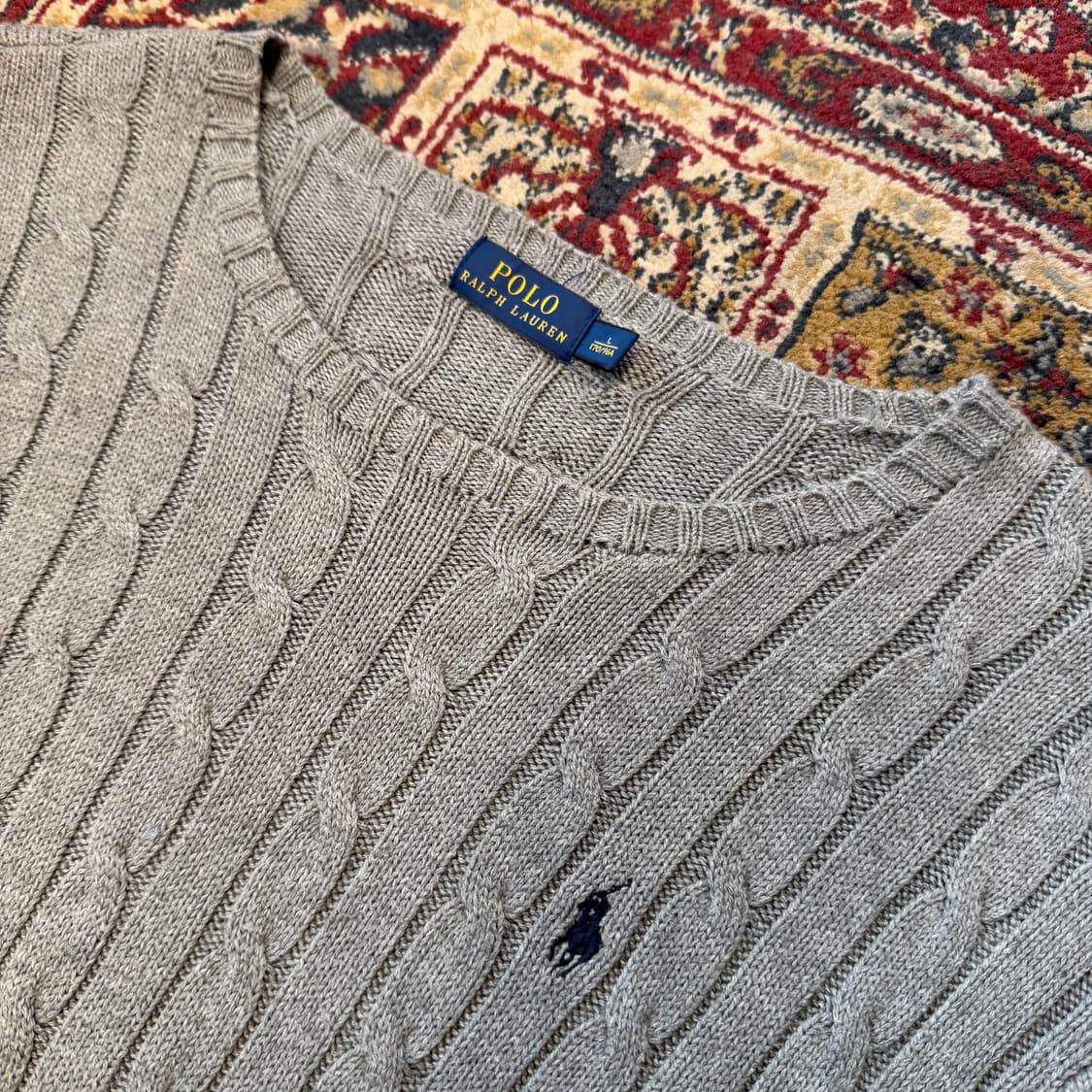 폴로 랄프로렌 케이블 니트 [ 95 ] 상품이미지2