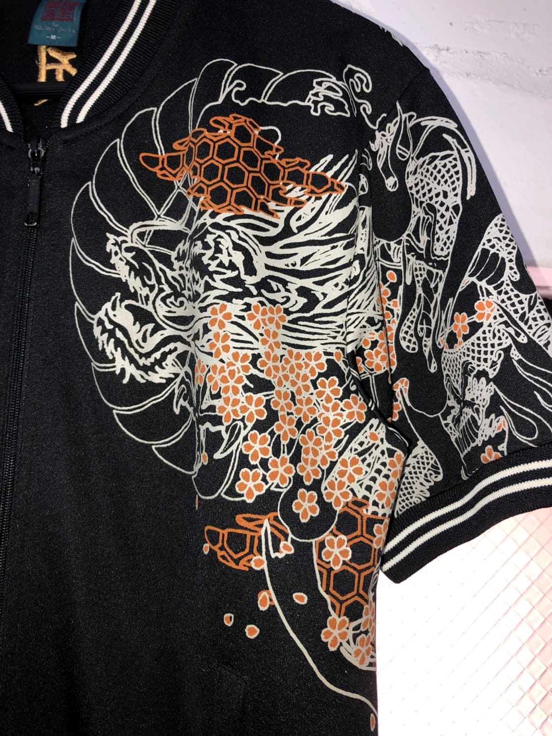 Bullet Noise Irezumi Half Zipup - M 상품이미지2