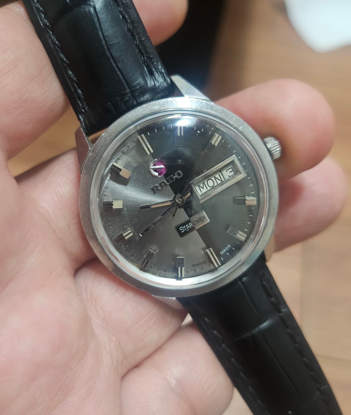 라도 빈티지 시계 상품이미지2