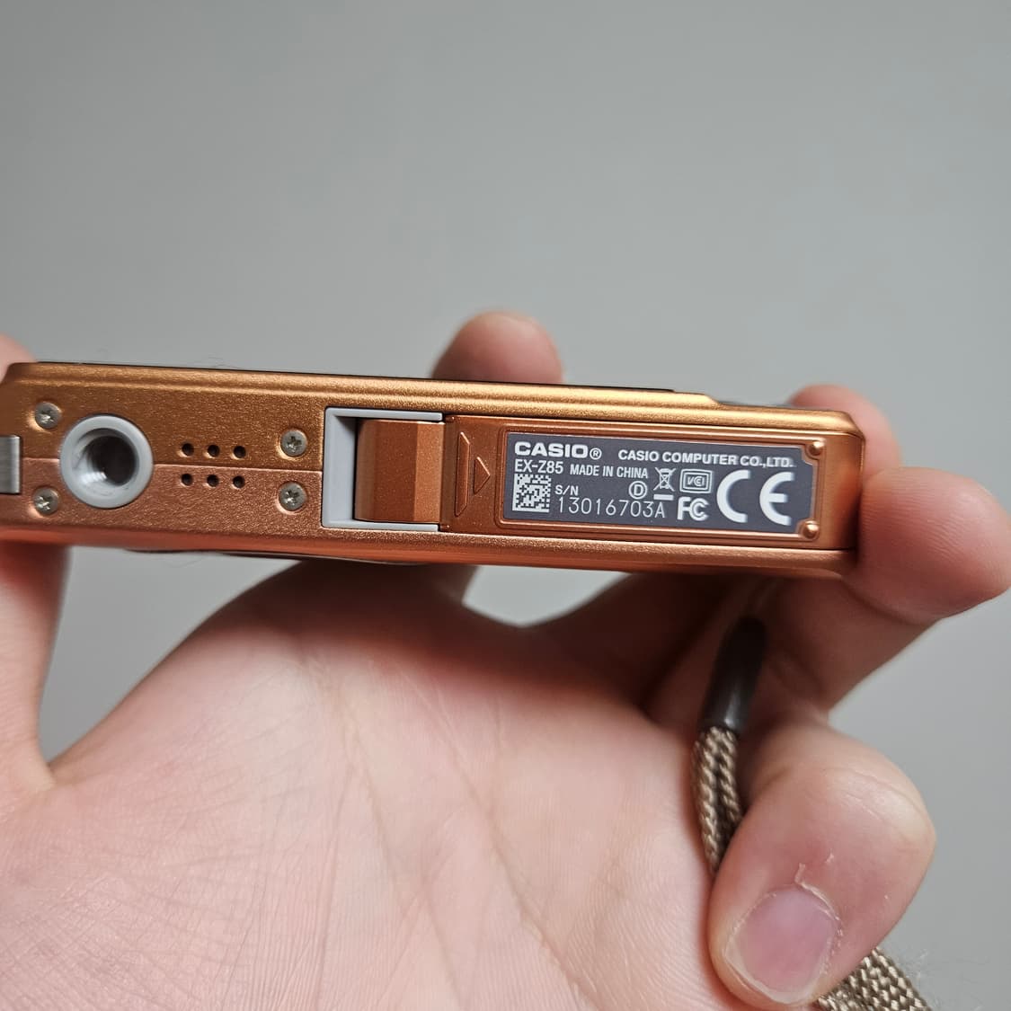 (프리지아, 채영 디카) 카시오 엑슬림 EX-Z85 오렌지색 디카 상품이미지6