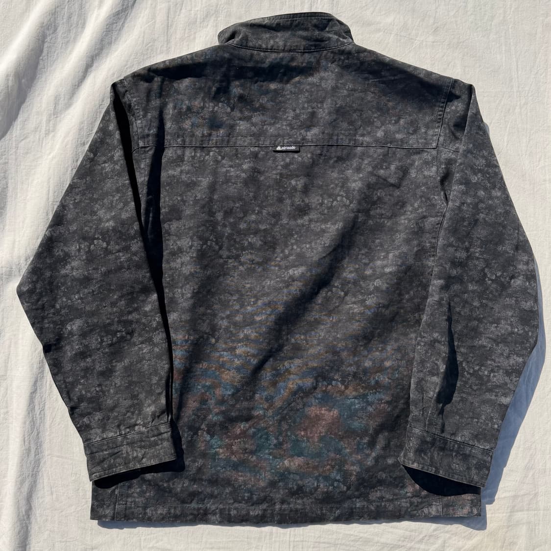 에어워크 블랙 카모 밀리터리 집업 자켓 상품이미지5