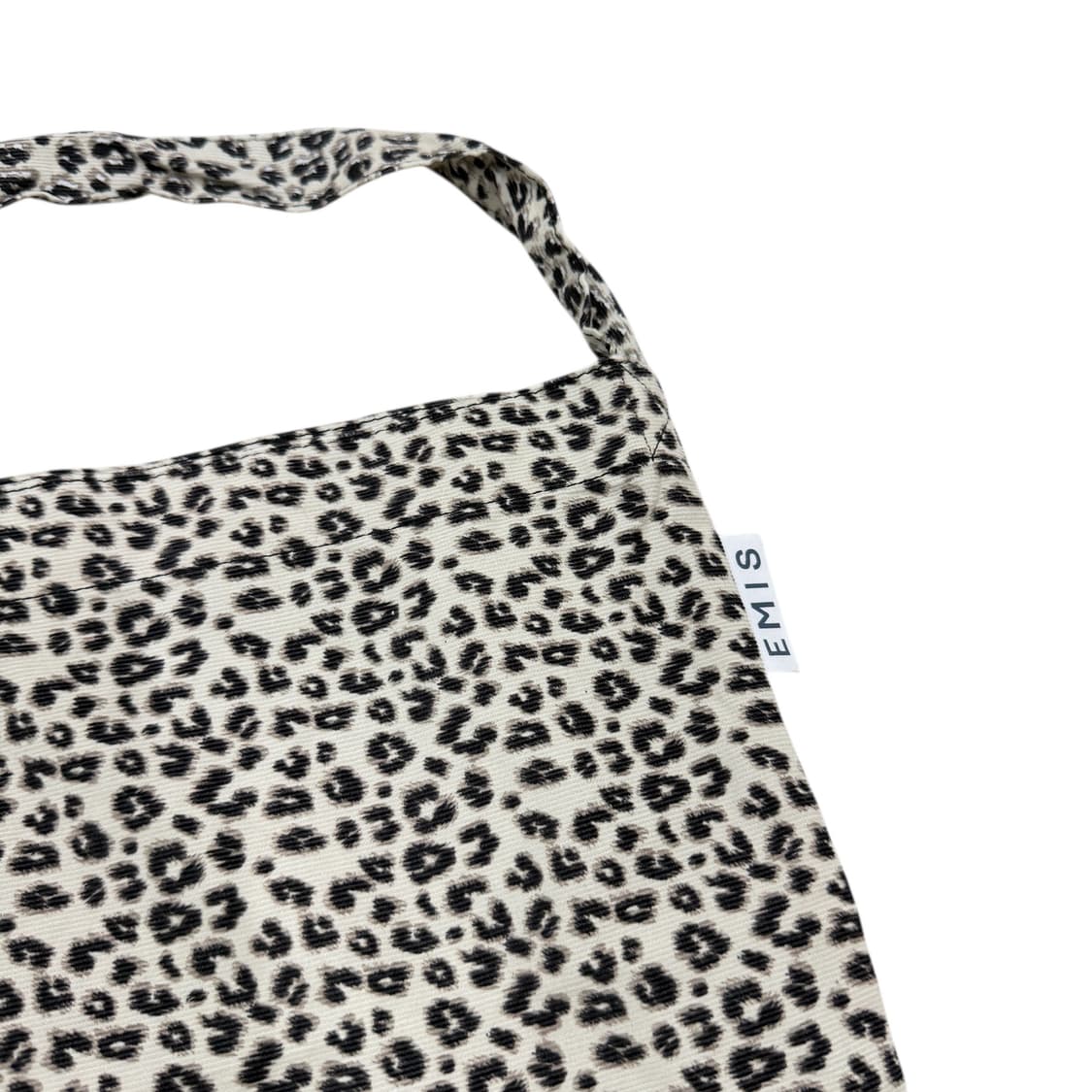 EMIS 이미스 레오파드 호피 코듀로이 에코백 가방 상품이미지3