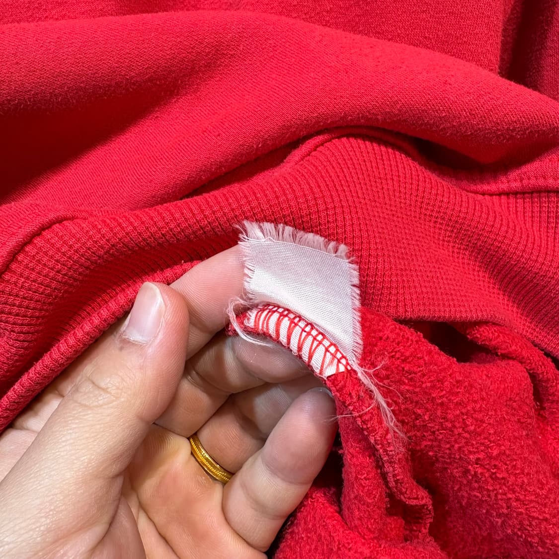 [L] RED WING 레드윙 USA 빈티지 스웻 셔츠 상품이미지6