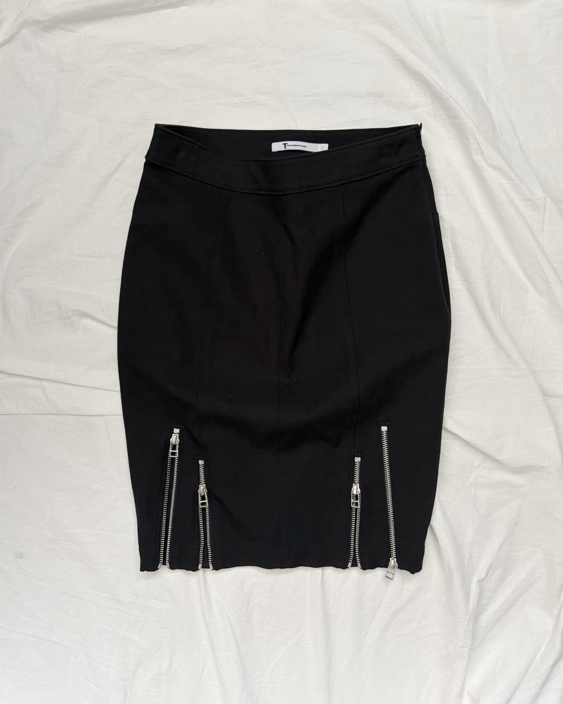 알렉산더왕 멀티지퍼 펜슬핏 스커트 상품이미지2