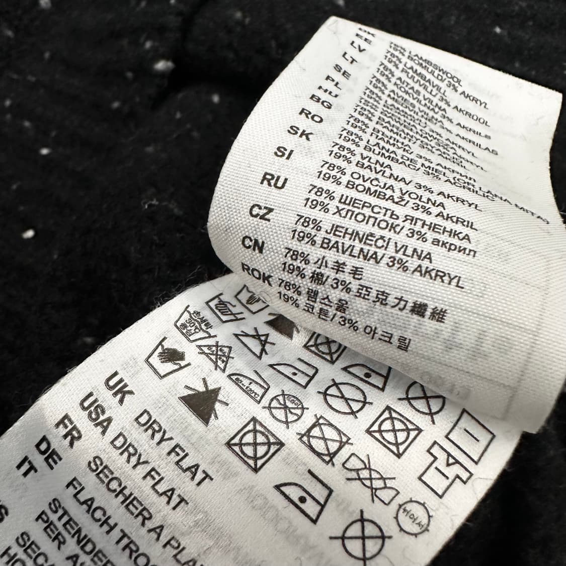 carhartt 칼하트 램스울 여성 니트 블랙 M 상품이미지10