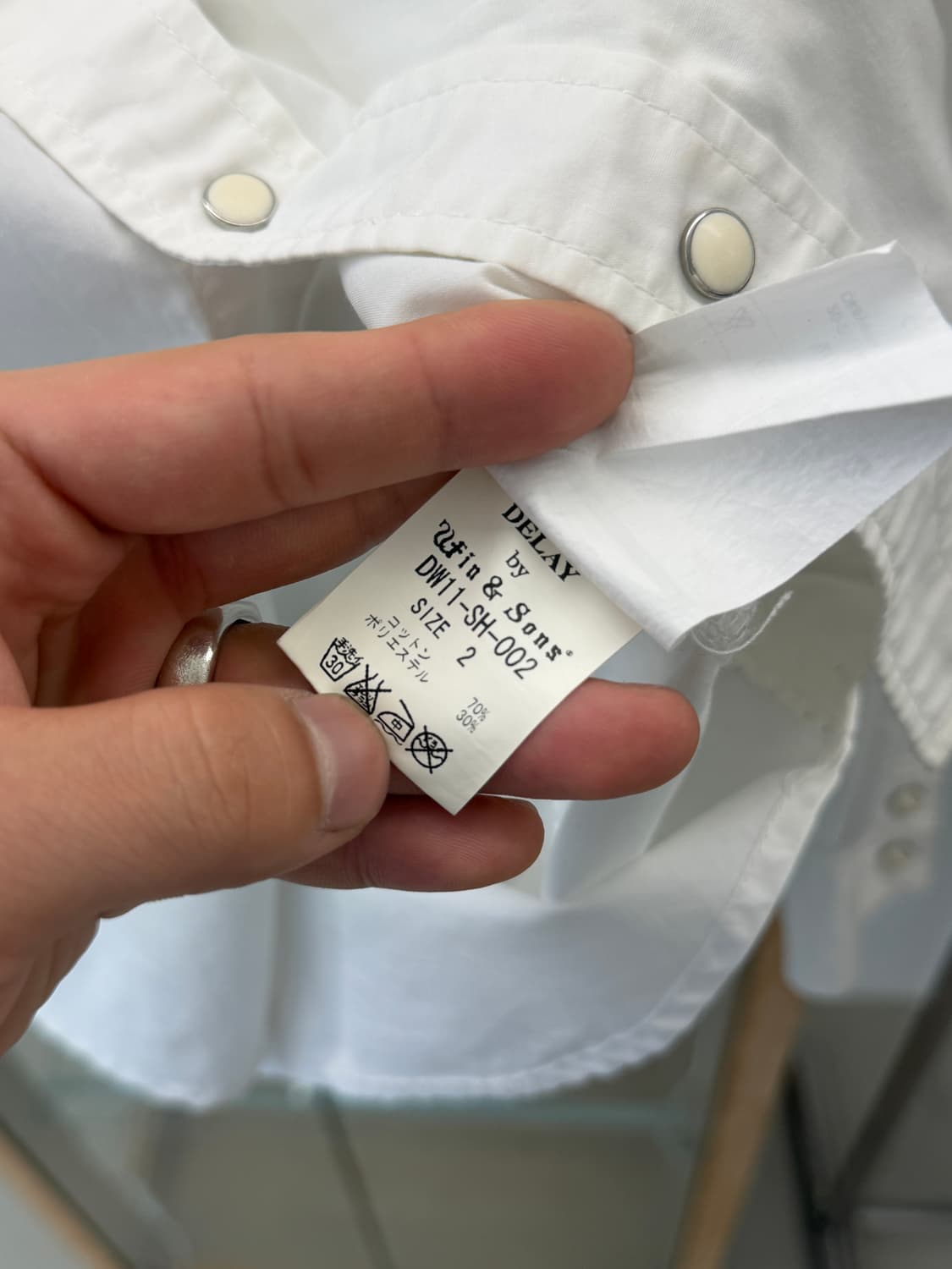 Delay by Win & sons western shirts  상품이미지5