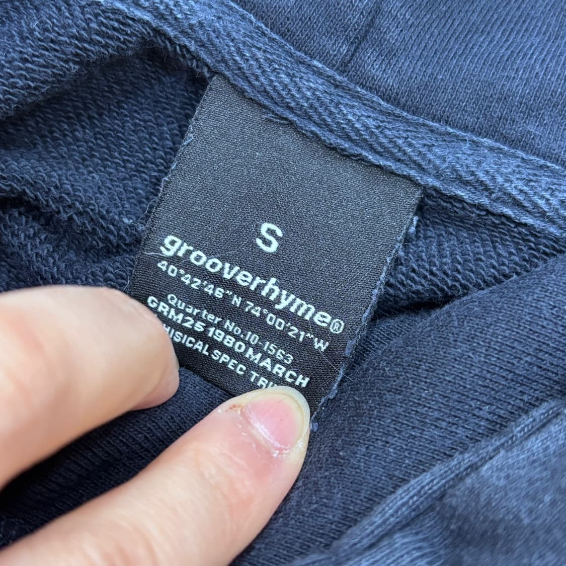 S 그루브라임 하트 멜팅 후드 티셔츠 0319E 상품이미지3