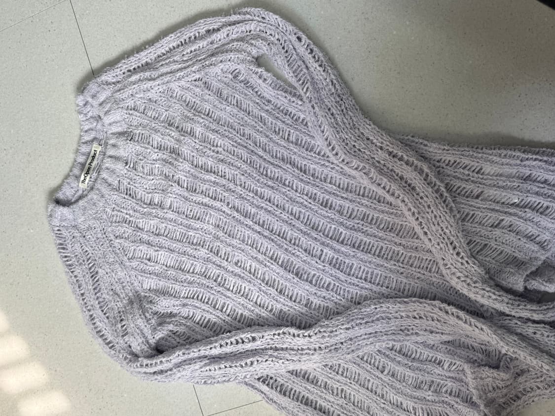 OPEN YY RAGLAN OPEN SWEATER 상품이미지3