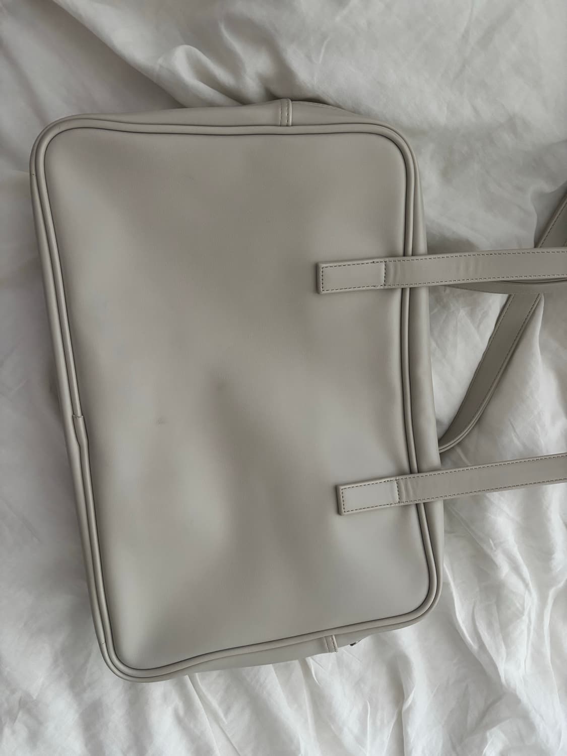 필인더블랭크 아이보리 숄더백 상품이미지4