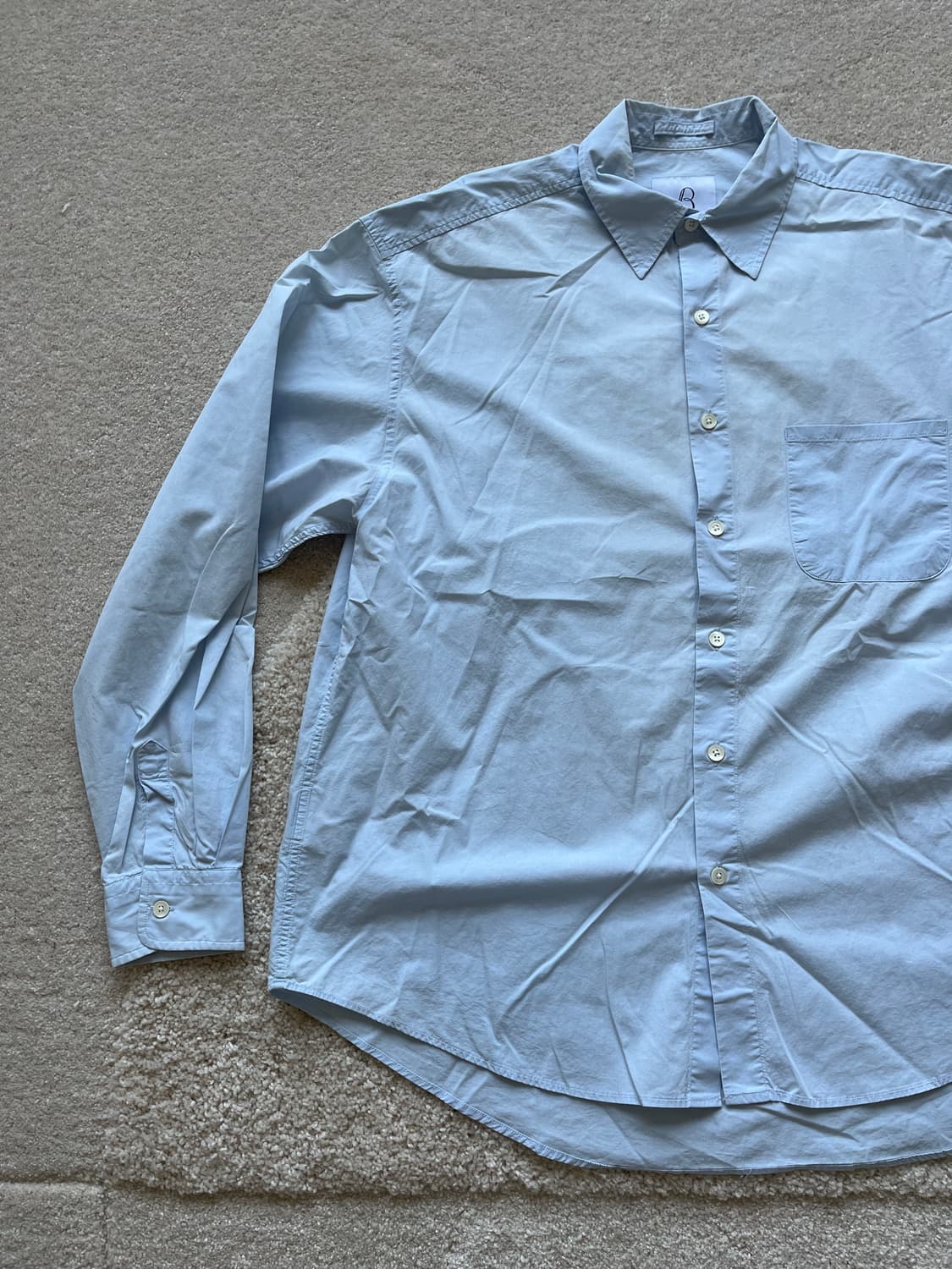브라운야드 Steady Shirt Blue (103-105) 상품이미지4