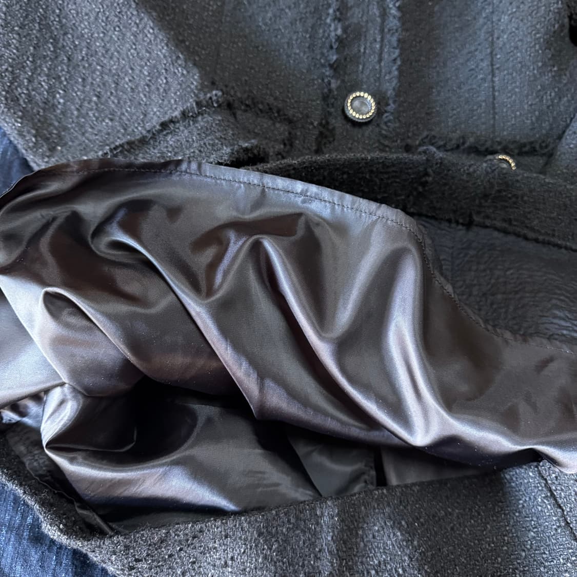 아뜨랑스 레블랑크 트위드 드레스 S 상품이미지5