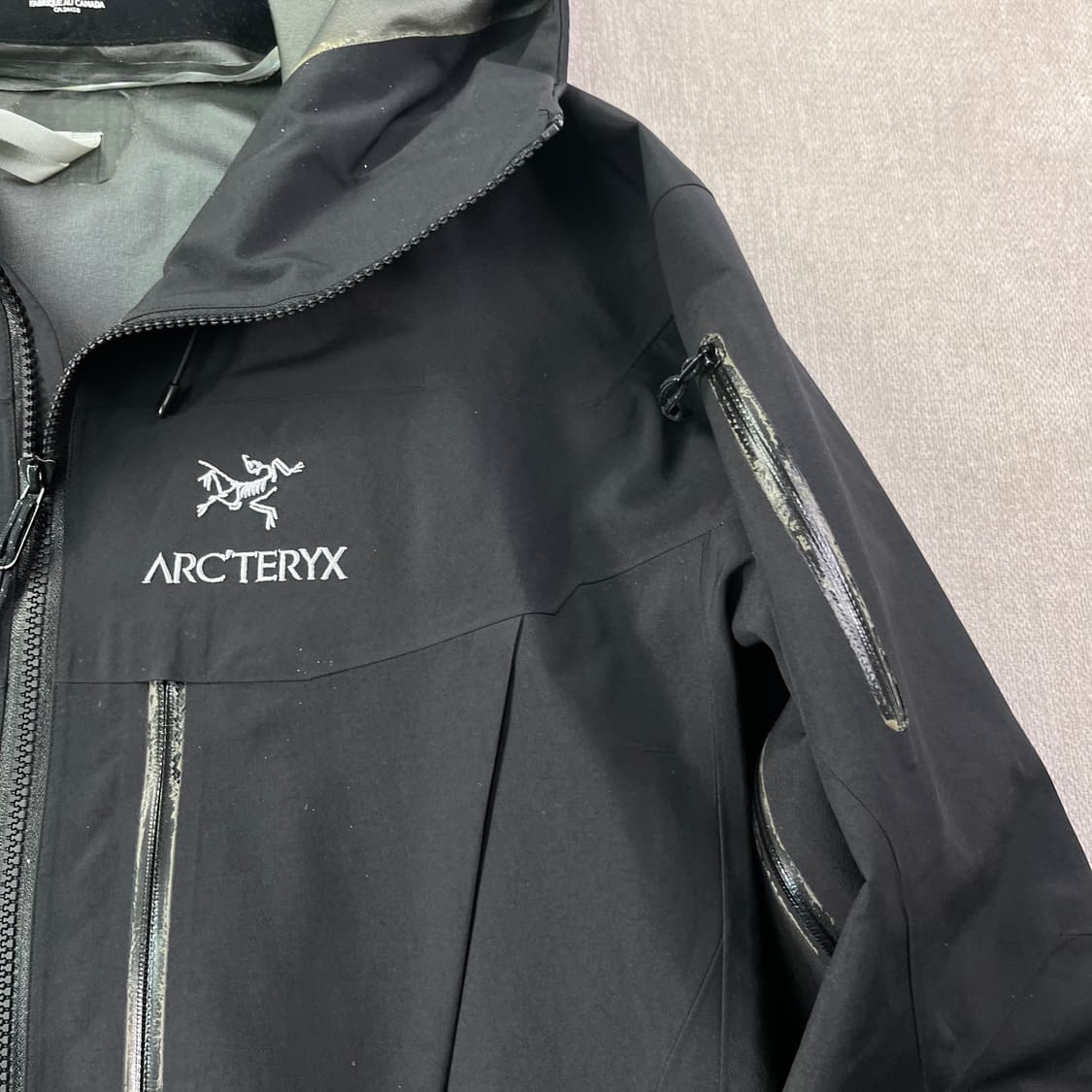 100 아크테릭스 SV알파 고어텍스 바람막이 자켓 상품이미지3