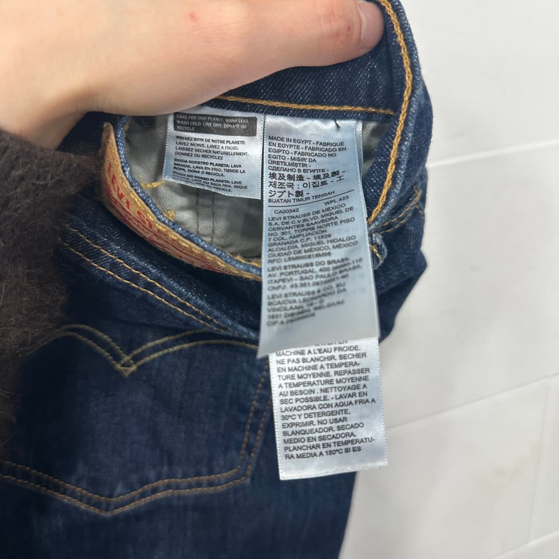 리바이스 505 데님팬츠 상품이미지3