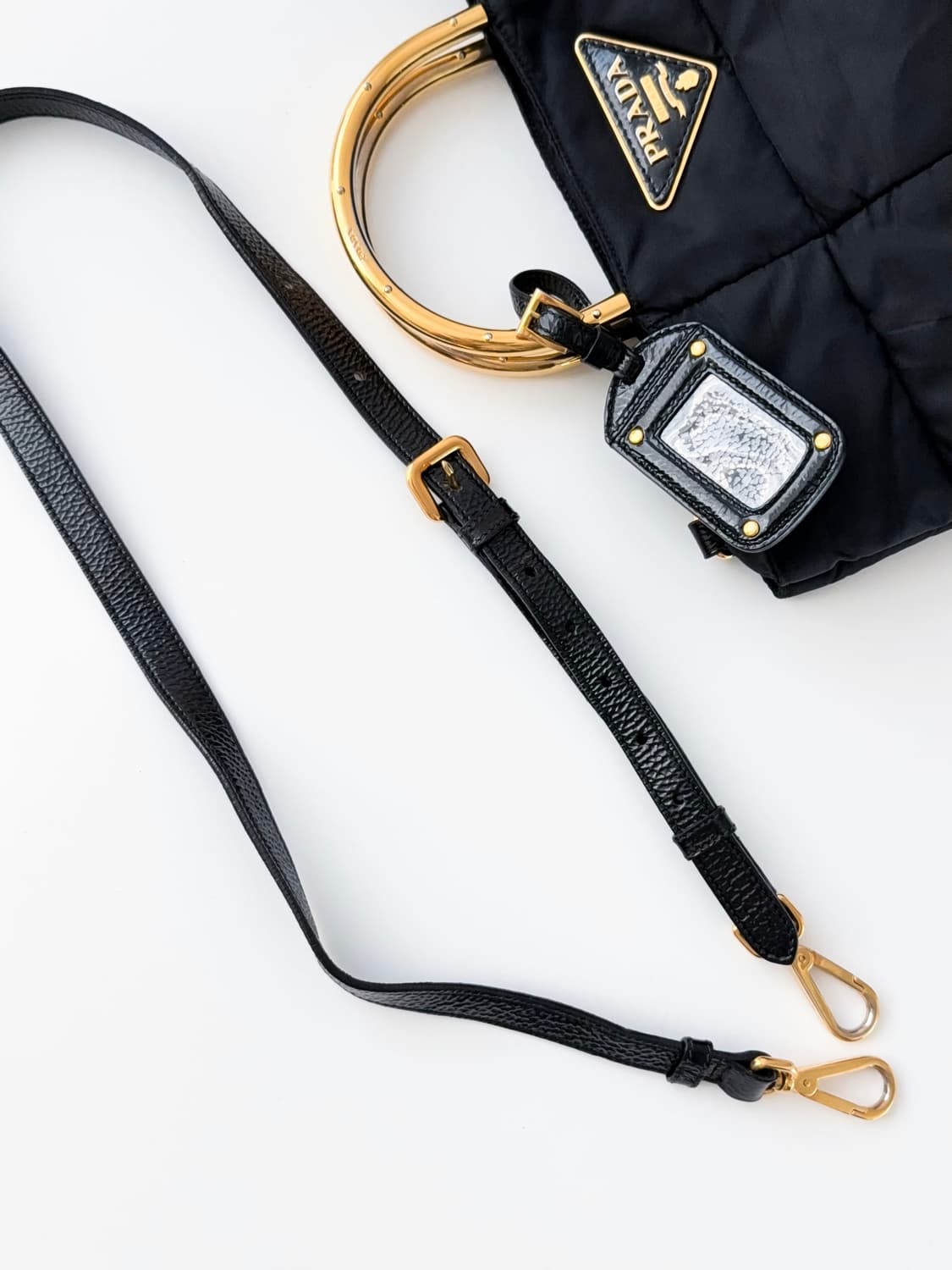 프라다 나일론 퀄팅 토트&크로스백 상품이미지6